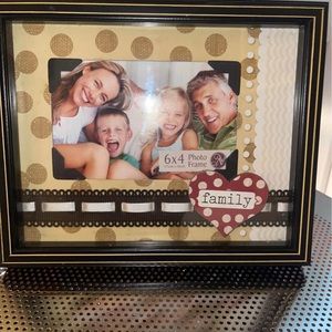 Brand New Never Used Family Photo Frame